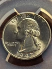 1947 S Washington Silver Quarter,  PCGS MS66, San Francisco     invoi    g653ej