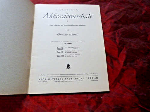 FOLKISH ACCORDION SCHOOL Gustav Kanter Teaching Works Volume 1 - Picture 2 of 3