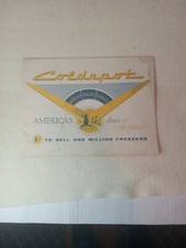 Coldspot, Americas 1st choice,freezer advertizing, Sears product brochure