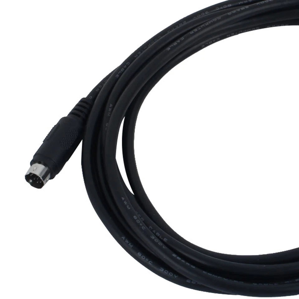 8.2 ft RS232 DB9P Buchse an Stecker 8P Mini Din PLC Kabel für Proface GPW-CB - Bild 4 von 4