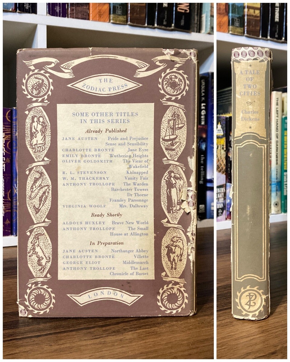 A Tale of Two Cities - Charles Dickens (Zodiac Press, 1948) | eBay