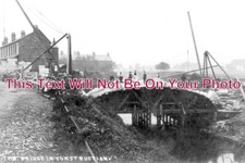LA 3642 - The Bridge Under Construction, Carrington, Flixton, Lancashire