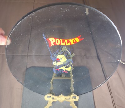 Vtg. POLLY O Farm Drink Milk Eat Cheese 75th Anniversary Plate