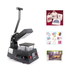 4.7"x4.7" Digital T-Shirt Heat Press Machine Sublimation Transfer Label Printer