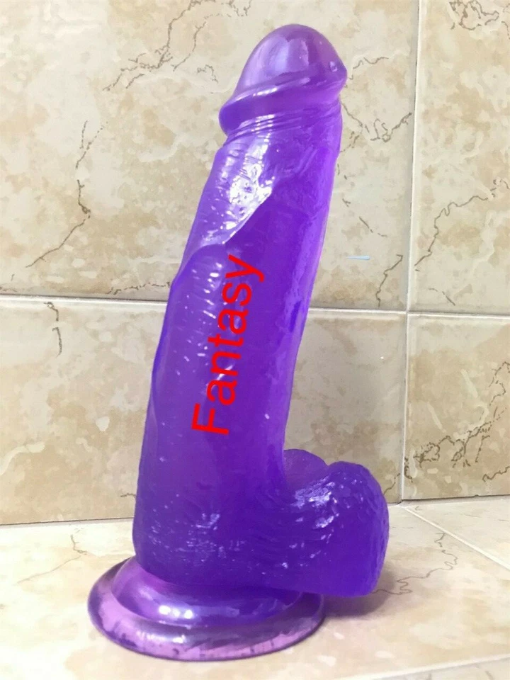 9-Inch-HUGE-Dildo-Realistic-Waterproof-Suction-Cup-Men-Penis-Female-Sex-Toy - Image 3 of 4