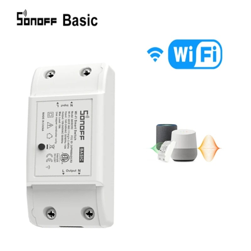 Sonoff Basic R2 Smart Remote Control Switch Smart Home Automation