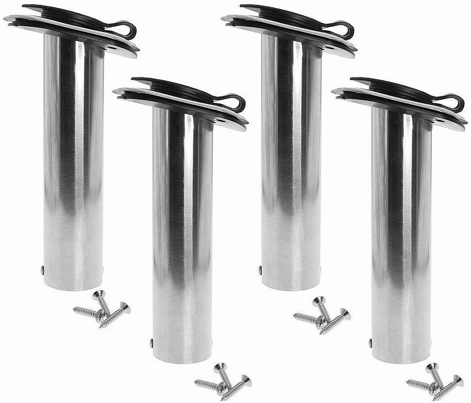best flush mount rod holders for big game fishing Mounted Stainless Steel Holder Color:Lime Loon Saltwater Aquarium mount rod holder for Fulling Mills FM 5045