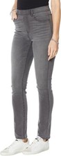 DG2 Diane Gilman Stretch Denim 5-Pocket Jegging Fashion Gray XXS NEW 388