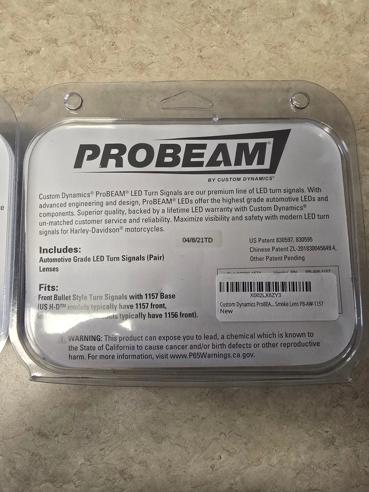 Custom Dynamics Probeam Front and rear 1157 Led Turn Signals - Image 4 of 4