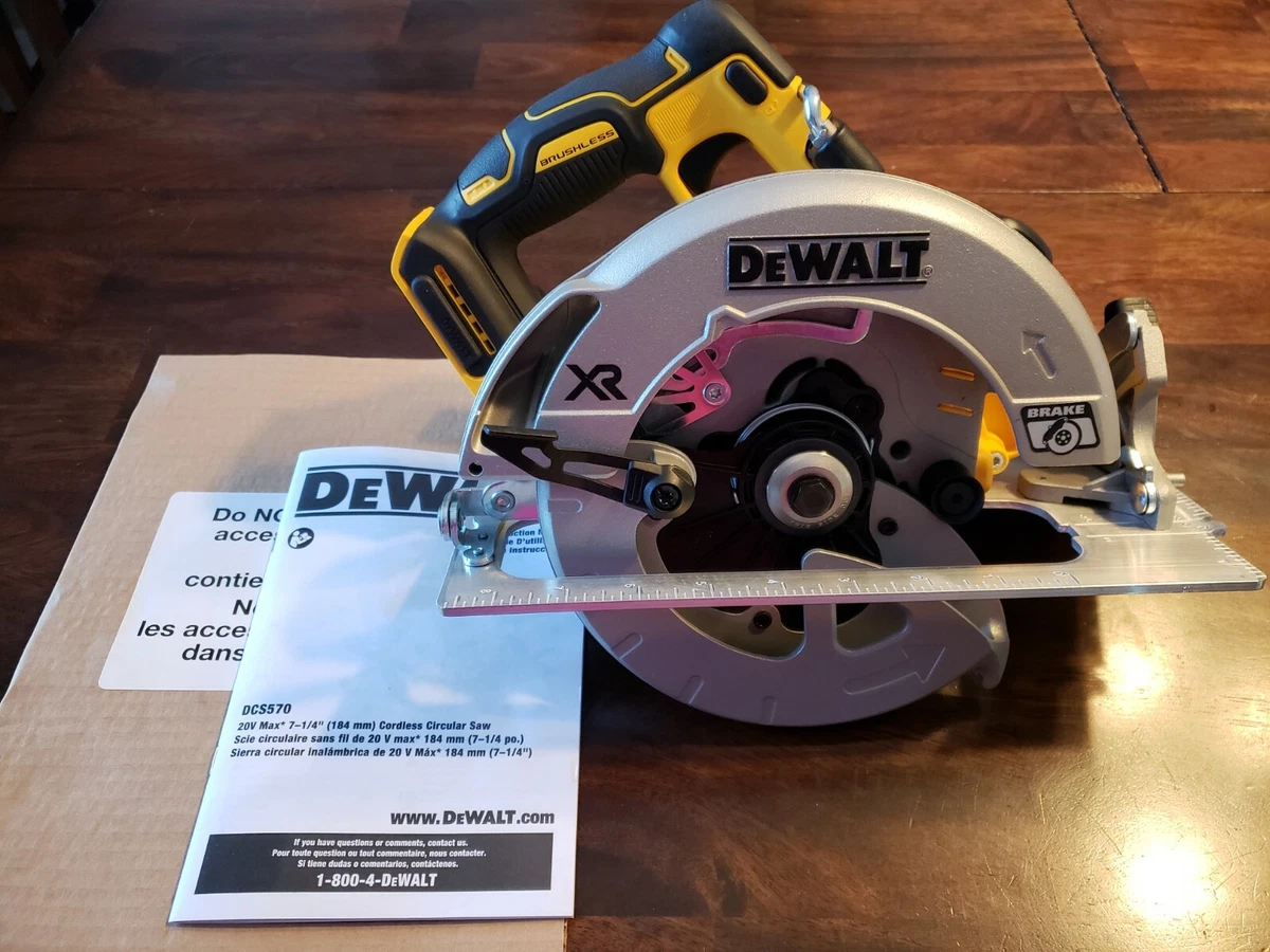 DEWALT 20V MAX XR Cordless Brushless 7-1/4 in. Circular Saw (Tool