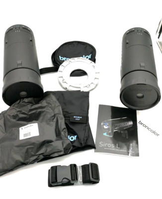 Broncolor Siros 800 L Outdoorkit 2 WiFi RFS 2 Studiolicht mit Zubehör