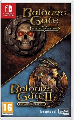 Baldurs Gate I & II Enhanced Edition gebrauchtes Nintendo Switch-Spiel