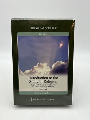 ''Introduction to Study of Religion'' Parts 1-2, DVDs + Book, Great Courses 6121