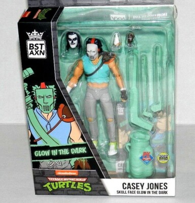 SDCC 2022 CASEY JONES TMNT COMIC CON EXCLUSIVE GLOW IN THE DARK