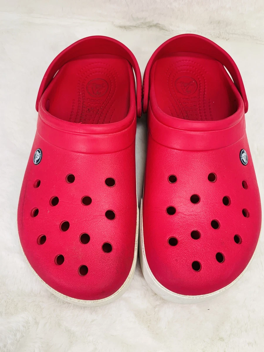 Mens pink crocs size best sale 11