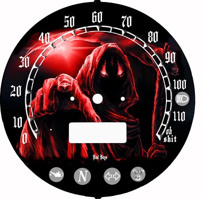 Cuentakilómetros Para Yamaha V Star 1100 / XVS Classic (1999-2009) - Personalizado, MPH O Km/h