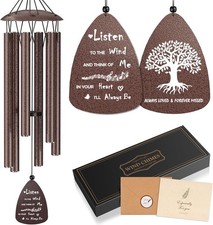Memorial Wind Chimes for Loss of Loved One Prime  Sympathy Wind Chimes