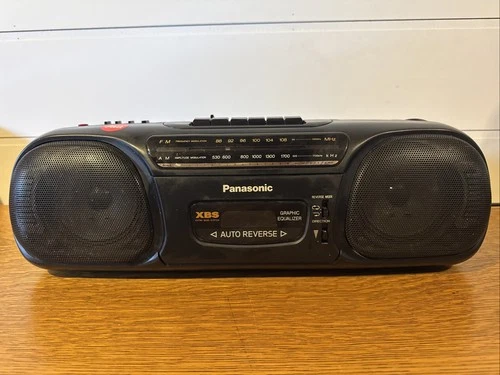 Panasonic RX FS470 AM FM Stereo Radio Cassette Recorder Portable Boombox