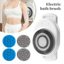 Electric Shower Brush for Body -Wall Mounted Back Scrubber W/Replace brush ATY