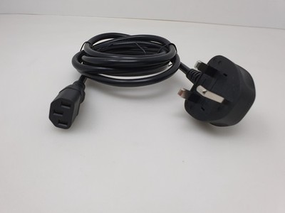 Für AOC U32P2C 32'' Monitor Netzkabel Netzkabel Kabel 2m UK Stecker