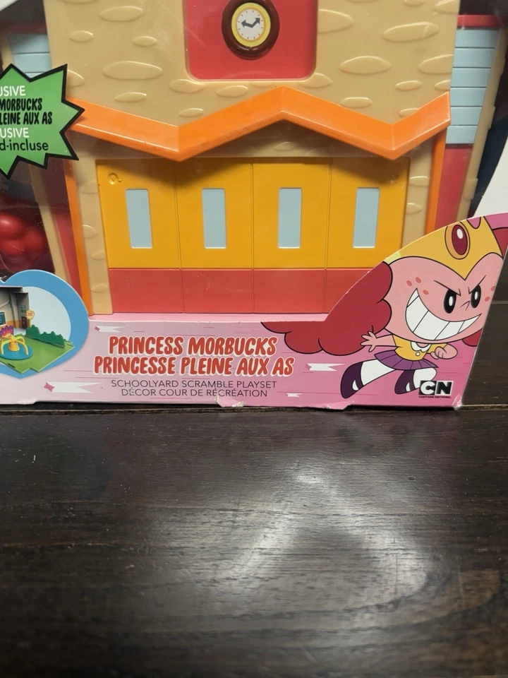 Powerpuff девочек принцесса Морбакс игровой набор школьный двор скрембл комплект и фигурка - новый - Изображение 2 из 4