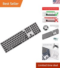 Elegant Black Silicone Keyboard Cover for Mac Magic A2520 - Water Resistant