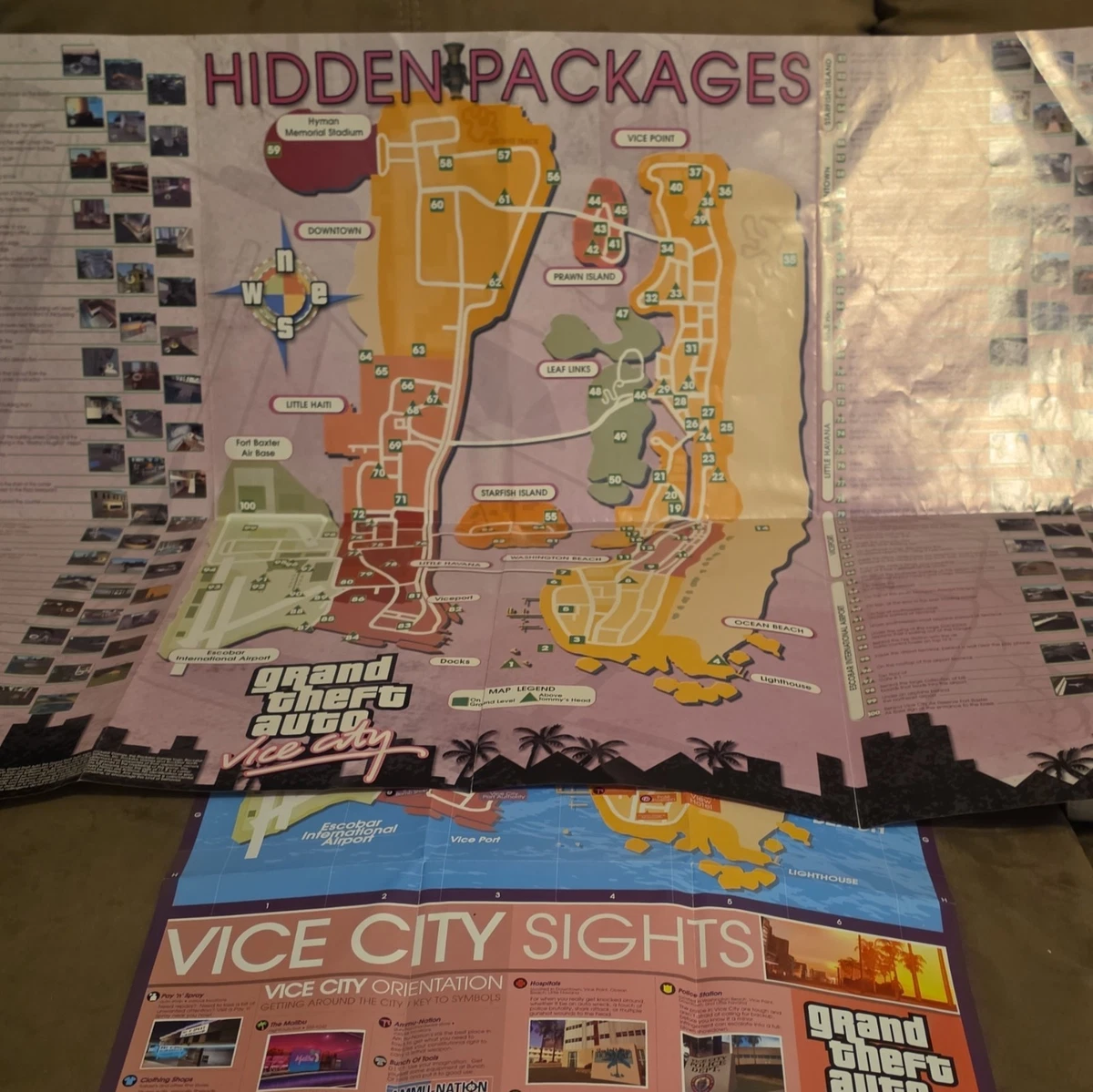 Grand Theft Auto Vice City Poster In Video Game Merchandise for