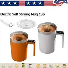 New Automatic Magnetic Electric Self Stirring Mug Mixing Coffee Milk Beer Cup
