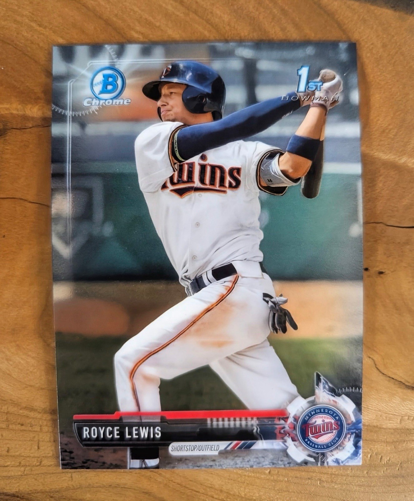 2017 Bowman Draft - Chrome Royce Lewis #BDC-1 (RC)