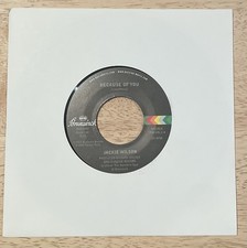 Jackie Wilson - Because Of You 7” Vinyl - 2003 (Reissue) Passion Music 7BR-KRL1