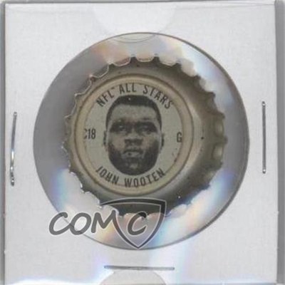 1966 Coca-Cola Bottle Caps National All-Stars NFL Coke John Wooten #C18 0f8