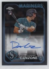 2024 Topps Chrome Rookie Auto Dominic Canzone #RA-DC Auto ez6