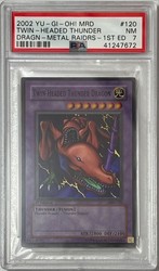 Twin-Headed Thunder Dragon MRD-120 1st Edition Super Rare Metal Raiders