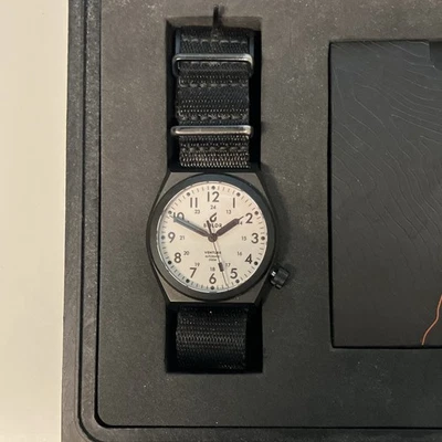 BOLDR Venture Automatic 200m Titanium Black Case White Dial Nylon full lume - Image 1 of 4