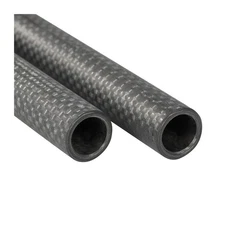 Ikan ELE-15CFR12-P 12 Inch 15mm Carbon Fiber Rod Pair