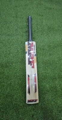 MRF GENIUS 360 CRICKETSCHLÄGER, DICKE KANTE, KURZER GRIFF, ENGLISH WILLOW.