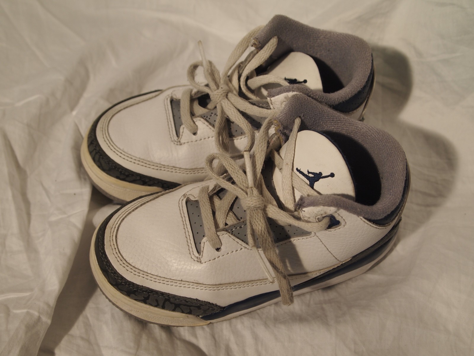 Air Jordan 3 Retro Wizards (TD) Toddler Athletic Shoes (DM0968-140) Size 10C