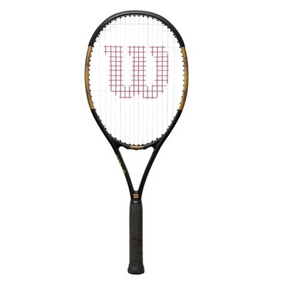 Wilson Serena Elite 103 Erwachsene Tennisschläger schwarz/gold Griff 3 4 3/8''