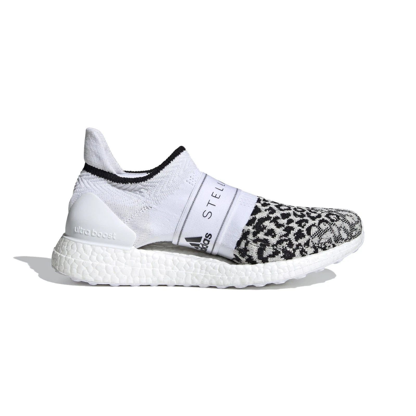 Stella McCartney — adidas Stella McCartney Ultraboost X 3D Knit Shoes Women White Leopard New