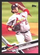 Brett Cecil St. Louis Cardinals 2017 Topps Update Pink #US199 SN /50
