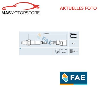 LAMBDASONDE LAMDASONDE BEFORE CATALYTIC CONVERTER FAE 77399 P NEU OE QUALITÄT