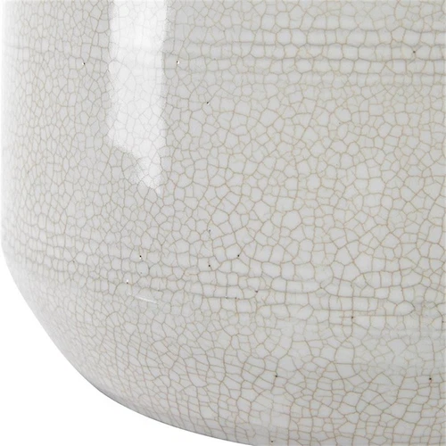 Uttermost Odawa Coastal Ceramic Table Lamp with Fabric Shade in Off White/Nickel - Picture 6 of 7