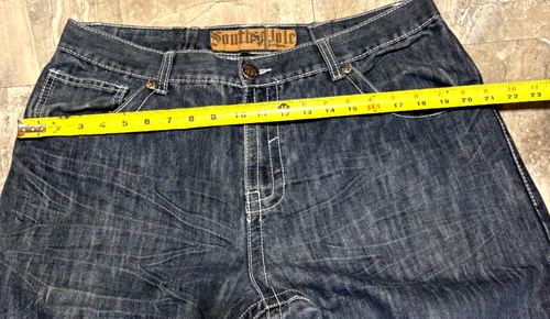 South Pole RN 82628 Men's Blue Denim Jeans Size 42 - W38 x L32 - Picture 8 of 12
