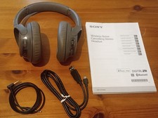 WH-CH700N Sony Wireless Noise Cancelling Headphones - Fully Working, VGC - Grey
