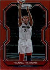 2021 Panini Prizm WNBA Prizms Red #62 Tianna Hawkins /299 - BSK