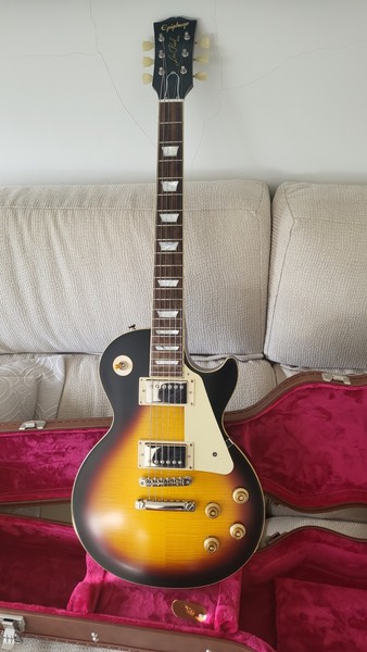 Guitarra electrica epiphone les paul  R9 TB VINTAGE V8 ICON 30TH ANNIVERSARY