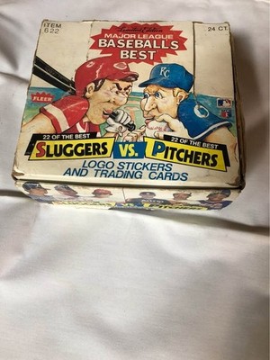 1986 Fleer Baseball s Best Sluggers vs Pitchers Limited Edition 44 Card Set