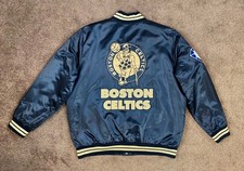 Boston Celtics Starter Jacket Rakuten Special 75° NBA Ann. Black Label Black 2X