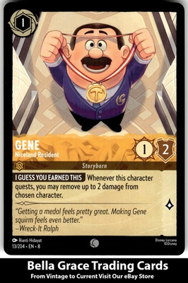 #ad Gene #13 204 Reign of Jafar Disney lorcana Common $1.99