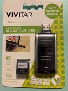 Vivitar Transfer It - SD/SDHC Card Reader/Writer MAC/PC